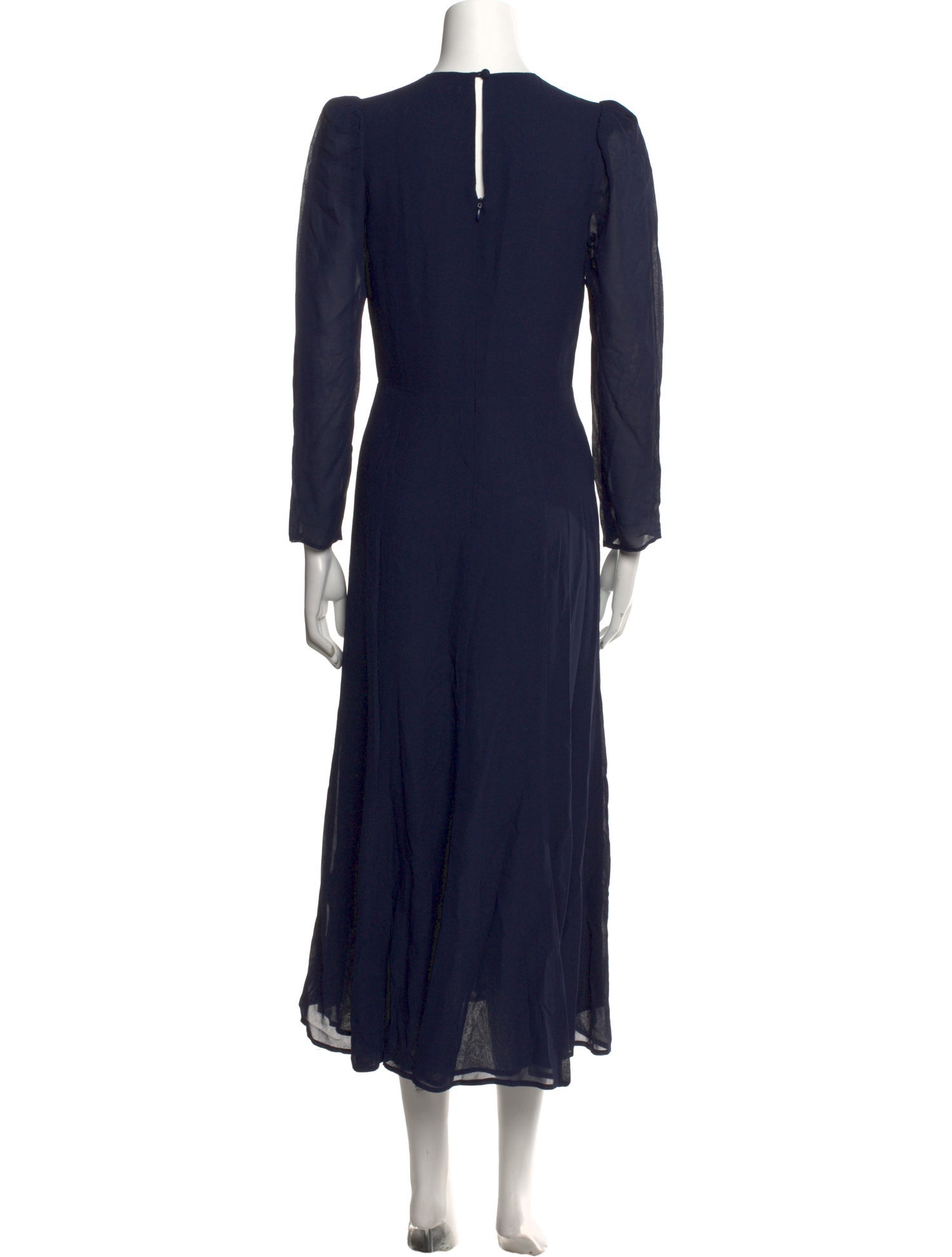 Reformation Crew Neck Long Dress